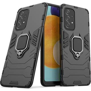 Samsung Galaxy A53 5G Hybrid Cover med Ring Holder - Sort