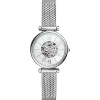 Fossil ME3189 Carlie Mini Hvid/Stål Ø28 mm