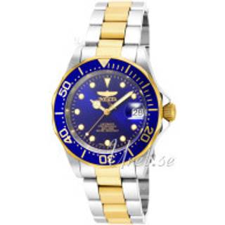 Invicta 17042 Pro Diver Blå/Gul guldtonet stål Ø40 mm