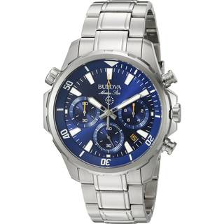 Bulova 96B256 Marine Star Blå/Stål Ø43 mm