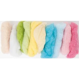 Schafwolle pastellmix 100g - Pastell