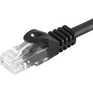 Cat 7 U/UTP Netværkskabel - Sort - 3 m