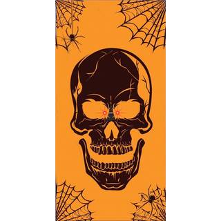 Totenkopf Türfolie mit LED