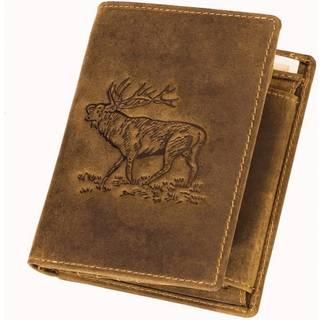 Pung med motiv af Kronhjort