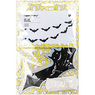 Paper Poetry Girlande Halloween Fledermaus 3m - Bunt