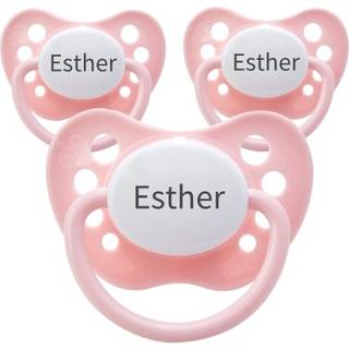 Nip Classic, Str. 1 (0-6 Mdr.), Anatomisk - Silikone, Sutter Med Navn , 5-pak