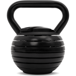 MM Sports Justerbar kettlebell - Håndvægt op til 18 kg, sort