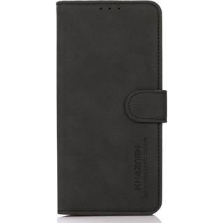 Samsung Galaxy S23 KHAZNEH Retro Læder Flip Cover m. Pung - Sort