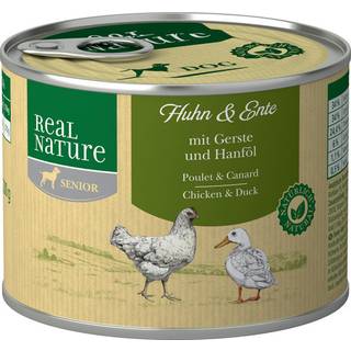 REAL NATURE Senior, dåse kylling & And 200 g