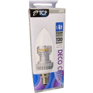 Y•E•S - TCP - LED Kertepære Med Til Lysekroner. 360gr Lys + 120lm