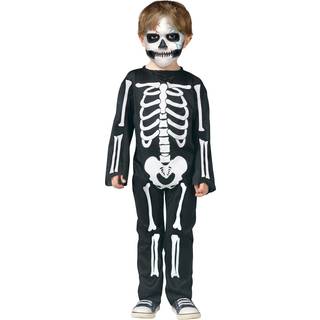 Skelett Kleinkinder Kostüm S