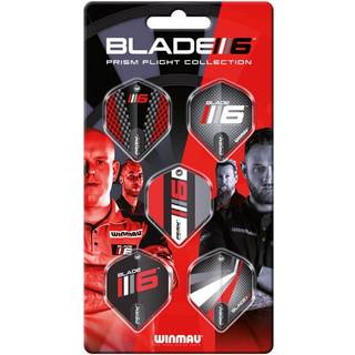 Winmau Blade 6 Prism Flights - 5 pack