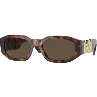 Versace VE4361F Asian Fit 521773 55 Solbriller Mænd Tortoiseshell - Tortoise - 55mm