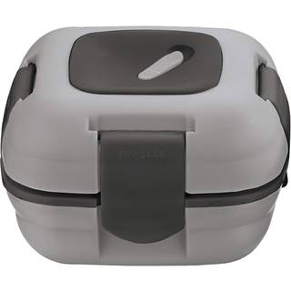 Pinnacle Isoleret lækage Proof frokostboks til voksne og børn - Termisk frokostbeholder med ny varmefrigørelsesventil 16 oz (grå)