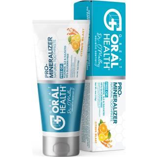 Pro -mineralisator Tandpasta Citrus Blast - Nano Hydroxyapatite & Emalje underst?tter tandpasta m/xylitol aloe Vera & havsalt - Antihulrum Fluori