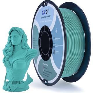 Ziro Matte Pla Filament 175 mm 1 kg 3D-printer Filament H?j sejhed Pla Dimensionel n?jagtighed +- 003mm Matte PLA Cyan