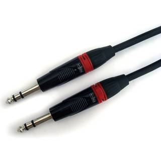 Ljudkabel tele-tele 6,3 mm stereo 3 meter