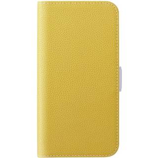 Samsung Galaxy A24 PU Litchi Læder Flip Cover m. Magnetisk Luk - Gul