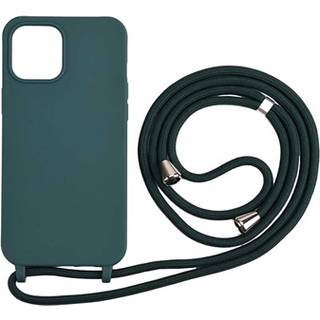 Necklace Series iPhone 12/12 Pro TPU Cover - Mørkegrøn
