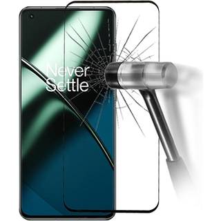 Full Cover OnePlus 11 Skærmbeskyttelse Hærdet Glas - 9H - Sort