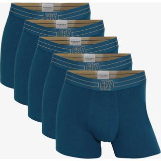 Trunks "basic" 5-pak | Økologisk bomuld | Blå