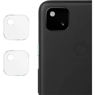 Imak 2-pak Hærdet Glas Linsebeskytter Google Pixel 4a Gennemsigtig