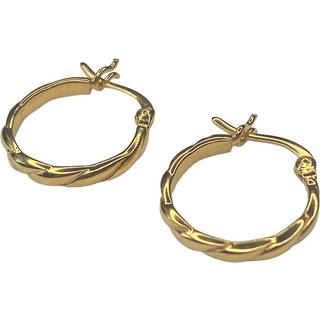 Pico Valeries Øreringe 24 kt. Forgyldt Messing S01004-FG - Dame - Brass