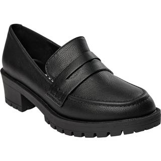 Bianco - Biapearl Simple Penny Loafer - Damesko - Black - 36