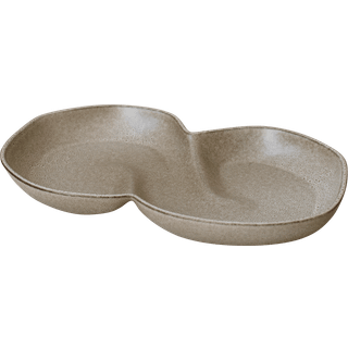 DBKD Bun serveringsfad 18x30 cm Beige