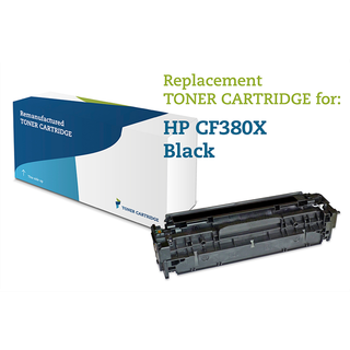 Sort lasertoner - HP nr.312X - 4.400 sider