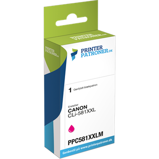 Magenta blækpatron 581XXLM - Canon Kompatibel - 10,5 ml