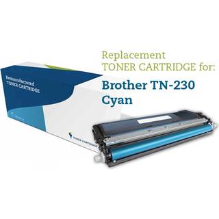 Cyan lasertoner 230C - Brother TN230C - 1.400 sider.