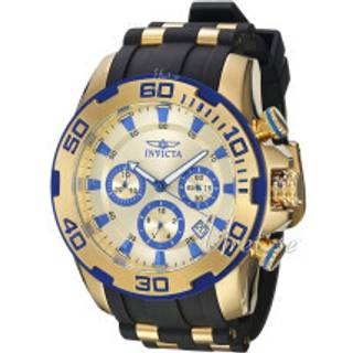 Invicta 22308 Pro Diver Guld/Gul guldtonet stål Ø50 mm