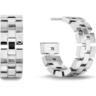 Calvin Klein 35000249 Damen-Ohrringe Creolen Geometric Edelstahl