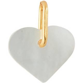 Pearl heart charm