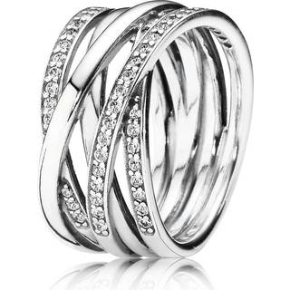 190919cz - Pandora ring med zirkoner