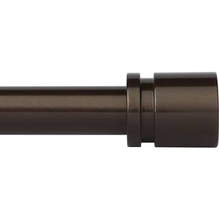 Byondeth gardinst?nger til Windows 16 til 88 inches Justerbar l?ngde 1 tommer diameter Vinduesgardinstang med aluminium endeh?tte Antik bronze