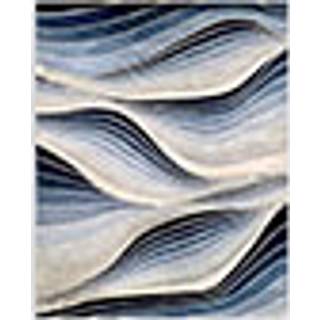 Illulian Rugs - 'Distortion' rug in multicolor 50% natural wool, 50% silk