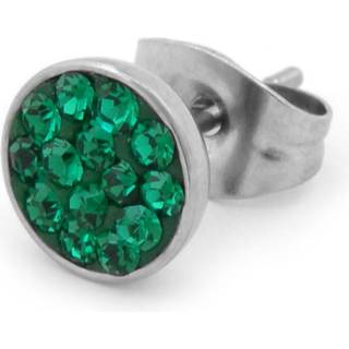 7mm Grøn Zirkonia Ørering