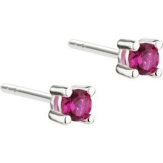 MINI KAYA PINK EARSTUD | SILVER