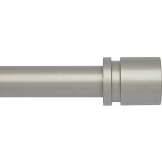 Byondeth gardinst?nger til Windows 16 til 88 inches Justerbar l?ngde 1 tommer diameter Vinduesgardinstang med aluminiums endeh?tte b?rstet nikkel