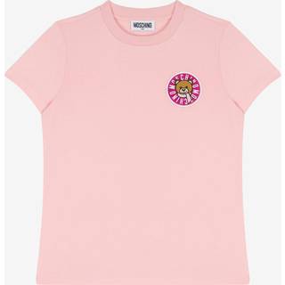 Moschino Kids Teddy Bear cotton jersey T-shirt - pink - Y 12