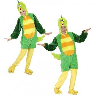 Grønt fuglekostume