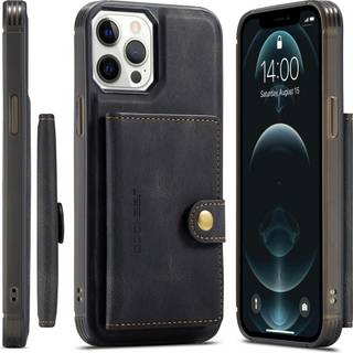 iPhone 12 Pro stødsikker etui med magnetisk kortholder JeeHood