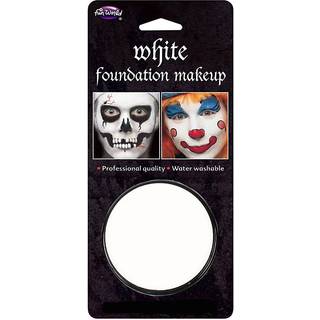 Halloween Basis Make up-weiss