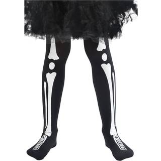 Skelett Kinderstrumpfhose