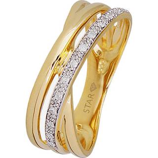 Stardiamant Ring - D6483G - gold