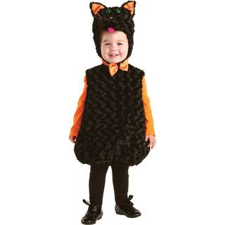 Schwarze Katze Babykostüm M