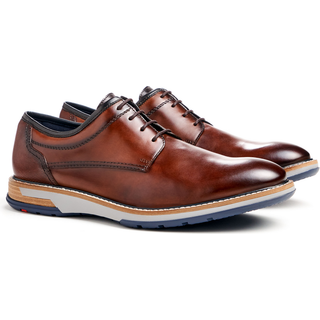 LLOYD DERO Herre Sko BRANDY/OCEAN Str. 40,5