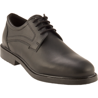 EURO-DAN Job-/uniformsko Sort læder m/snørebånd EN ISO 20347:2012 O2 SRA Str. 44